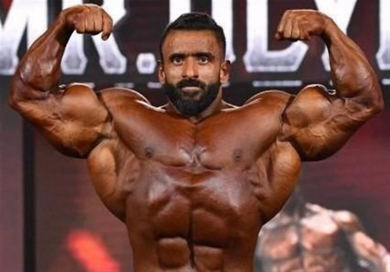 حضور هادی چوپان در سمینار بدنسازی در انگلیس